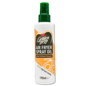 GOLDEN DROP AIR FRYER SUNFLOWER OIL SPRAY 190ml OFFER 1EURO OFF