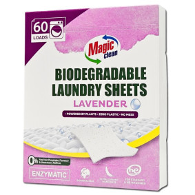 MAGIC CLEAN LAUNDRY SHEETS 60 LAVENDER