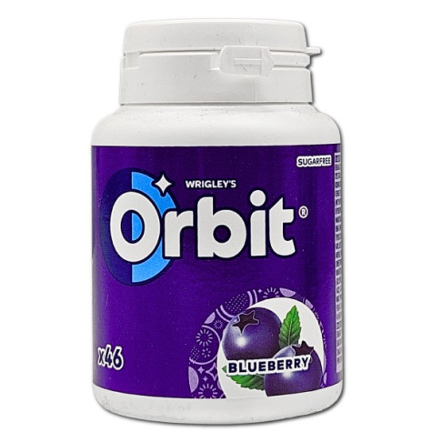 ORBIT SUGARFREE BLUEBERRY CHEWING GUM64grr