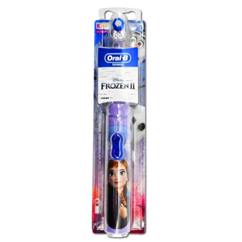 ORAL B  BATTERY POWERED TOOTH BRUSH 3+ FOZEN