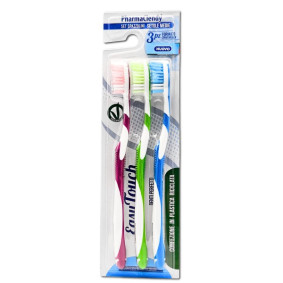 CLENDY TOOTH BRUSH  MED. X 3