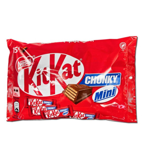 NESTLE WAFER KIT KAT CHUNKY MINIS BAG