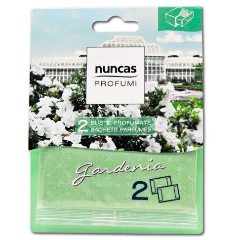 NUNCAS SCENTED SACHETS X 2 GARDENIA