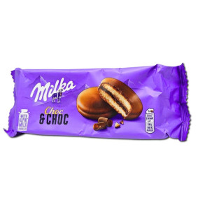 MILKA CHOC & CHOC BISCUITS 150gr MILKA CHOC & CHOC BISCUITS 150gr