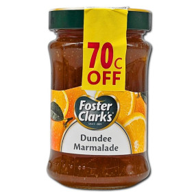 FOSTER CLARK MARMALADE JAM 70c OFF