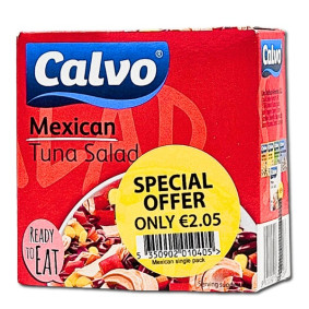 CALVO MEXICAN TUNA  SALAD 150gr@ 2.05