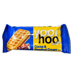 YOO HOO WAFFLE CHOC & HAZEL 50gr