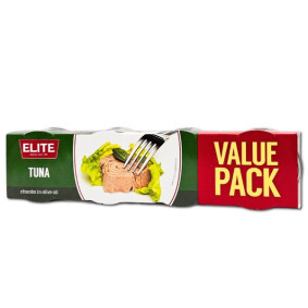 ELITE TUNA IN OLIVE OIL 4x80gr