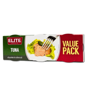 ELITE TUNA IN OLIVE OIL 3 x160gr