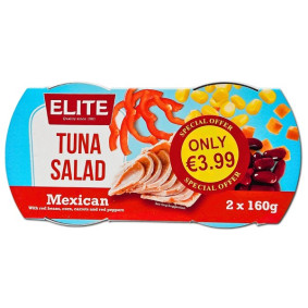 ELITE TUNA SALAD MEXICAN 160gr X 2