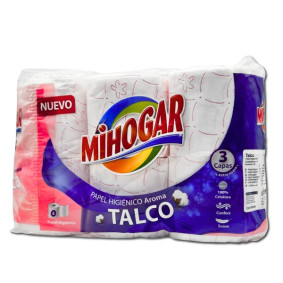 MIHOGAR TOILET PAPER TALCO 3 PLY X 6