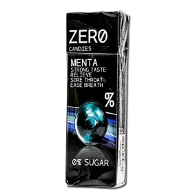 ZERO CANDIES MINT FLAVOUR 32gr ZERO CANDIES MINT FLAVOUR 32gr