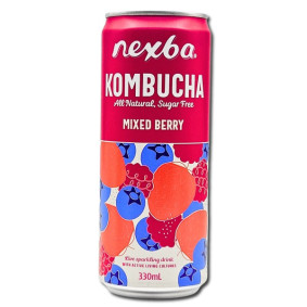 NEXBA KOMBUCHA MIXED BERRY 330ml NEXBA KOMBUCHA MIXED BERRY 330ml