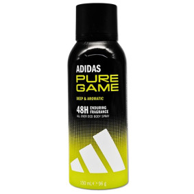 ADIDAS ANTI PERSPRIANT SPRAY PURE GAME 150ml ADIDAS ANTI PERSPRIANT SPRAY PURE GAME 150ml