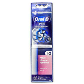 ORAL B POWER BRUSH HEAD PRO SENSITIVE X2