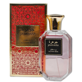JAWHARA UNISEX PERFUME SULTAN ROSE 100ml JAWHARA UNISEX PERFUME SULTAN ROSE 100ml