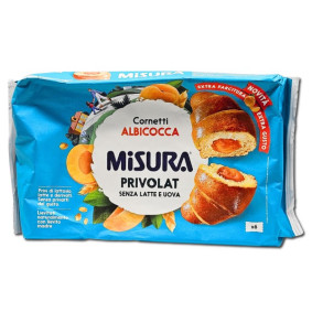 MISURA CROISSANTS PRIVOLAT APRICOT 6PACK 290gr MISURA CROISSANTS PRIVOLAT APRICOT 6PACK 290gr