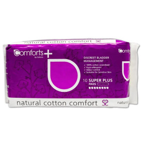 COMFORTS BLADDER PADS SUPER PLUS  X 10