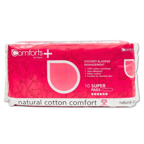 COMFORTS BLADDER PADS SUPER  X 10