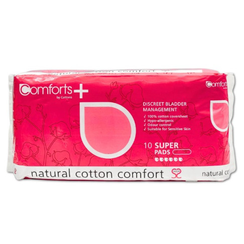 COMFORTS BLADDER PADS SUPER  X 10