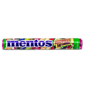 MENTOS FRUIT SWEETS 37.5gr MENTOS FRUIT SWEETS 37.5gr