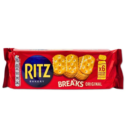 RITZ BREAKS ORIGINAL BISCUITS 6PACK 190gr
