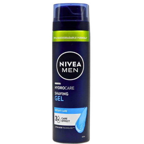 NIVEA MEN SHAVING GEL CARE EFFECT  200ml