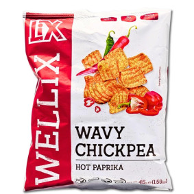 WELLIX HONEY WAVY CHICKPEA PAPRIKA 45gr WELLIX HONEY WAVY CHICKPEA PAPRIKA 45gr