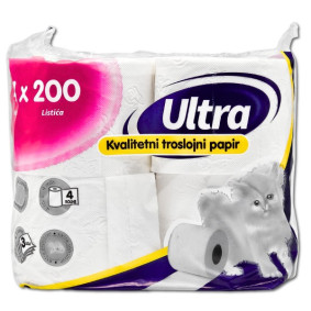 ULTRA TOILETPAPER 3 PLY X 4 ROLLS ULTRA TOILETPAPER 3 PLY X 4 ROLLS