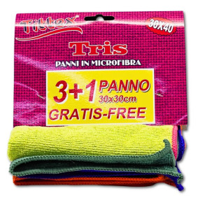 TITTEX 3 MICRO FIBRE CLOTH 30 X 40 + 1 30X30 FREE TITTEX 3 MICRO FIBRE CLOTH 30 X 40 + 1 30X30 FREE