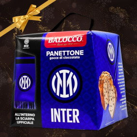 BALOCCO PANETTONE INTER CHOC CHIP 500gr BALOCCO PANETTONE INTER CHOC CHIP 500gr